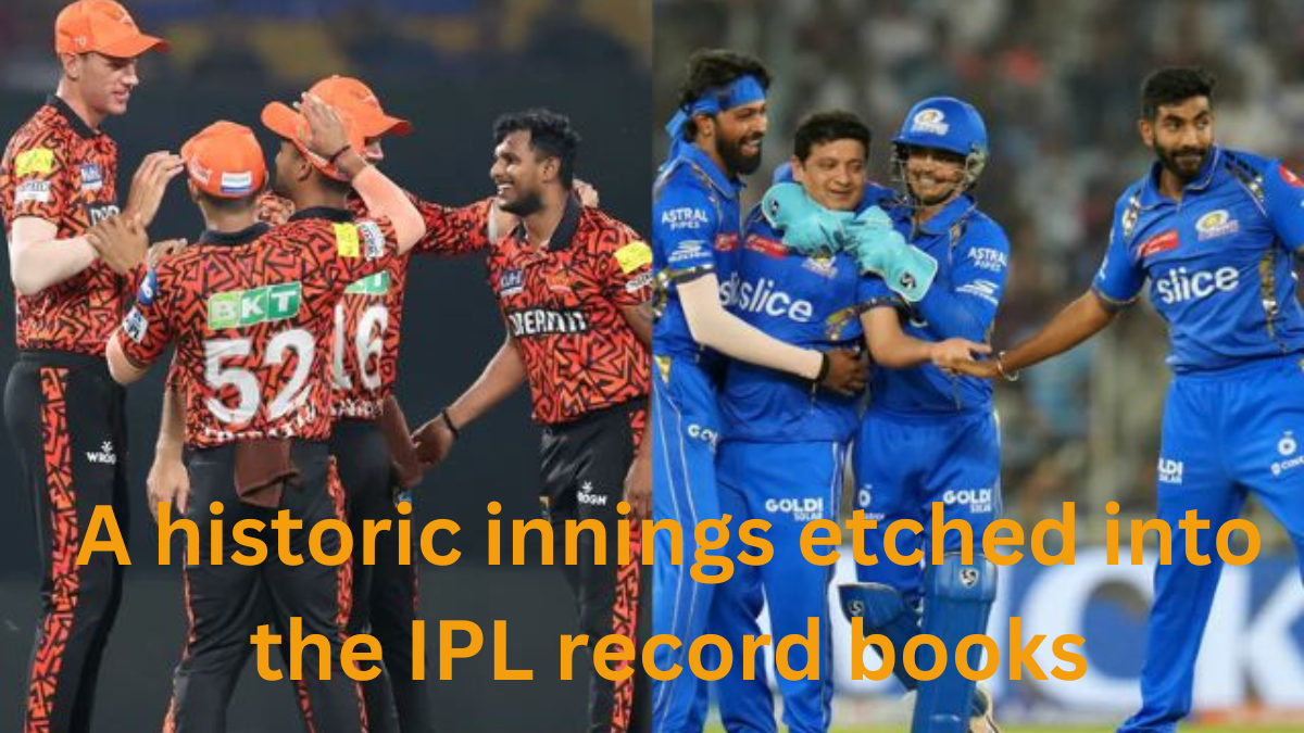 A historic innings etched into the IPL record books