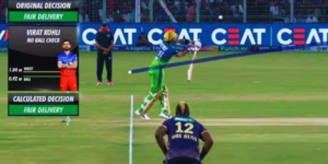 KKR vs RCB: Virat Kohli out or not out? Explaining the waist-high no-ball rule