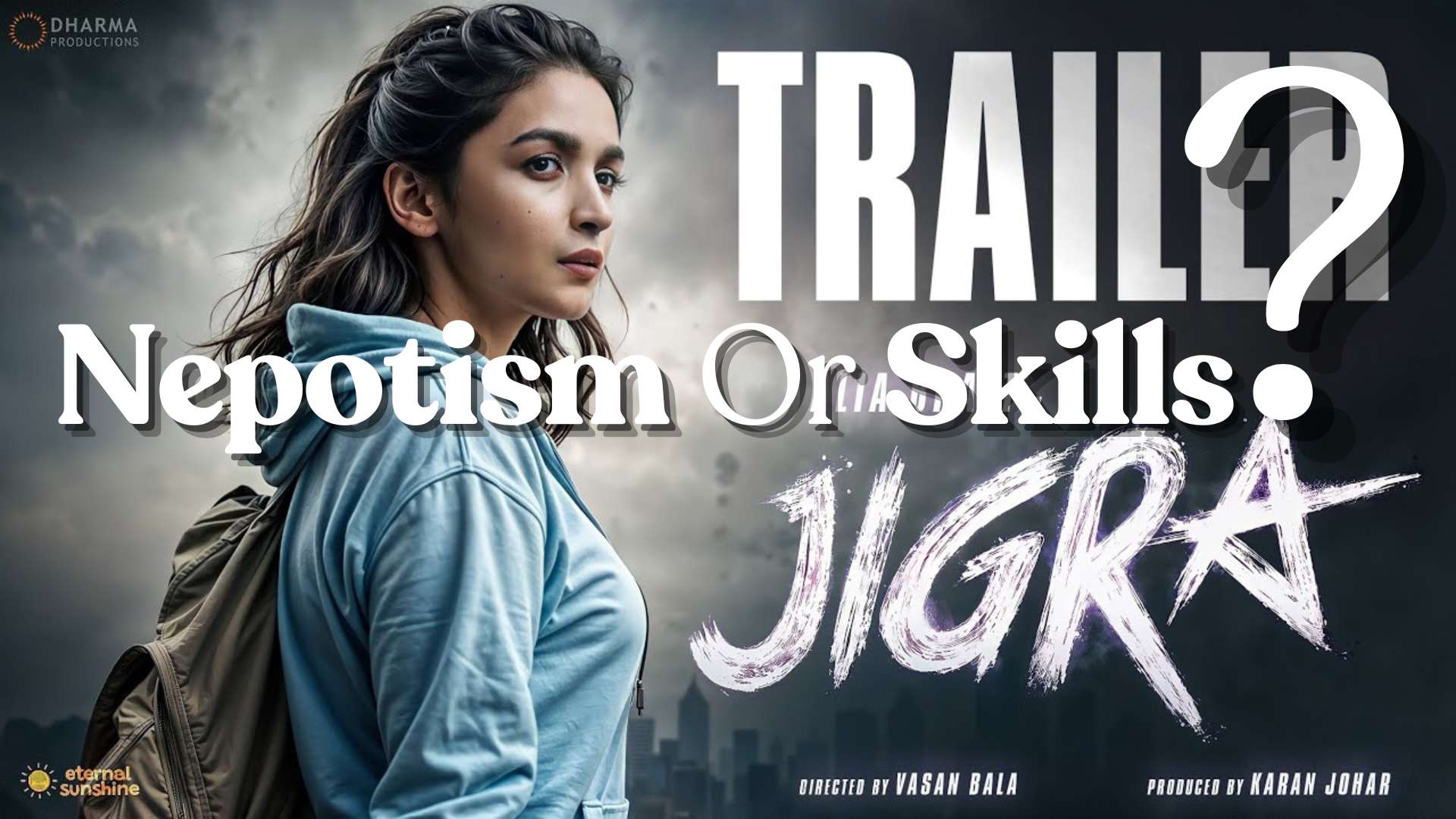 Alia Bhatt’s Jigra Teaser Performance Ignites Fiery Nepotism Debate