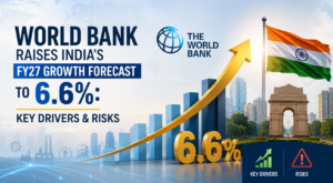 World Bank Raises India Growth Forecast to 6.6%