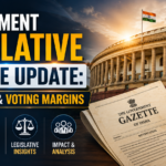 Government Legislative Gazette Update: Bill & Voting