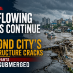 Diamond City Flooding Cracks Exposed by Overflowing Creeks