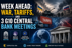 G10 Central Bank Meetings: 3 Big Market Risks This Week