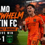Dynamo Overwhelm Austin FC With First-Half Barrage in Decisive Win