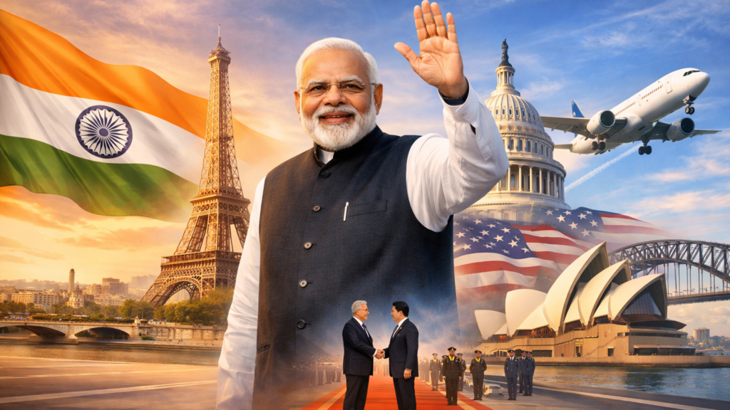 PM Modi’s Three-Nation Diplomatic Tour: Strengthening India’s Global Reach