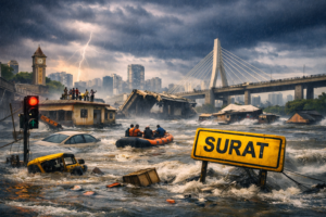 Surat Under Water: Heavy Rains Expose Crumbling City Infrastructure