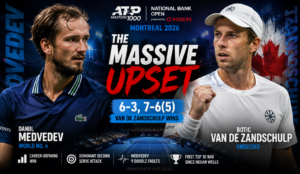 Medvedev vs Van de Zandschulp: Analyzing the Massive ATP Montreal Upset