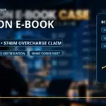 Amazon e-book antitrust case editorial banner about the proposed class and overcharge claim