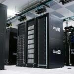 Illustrative server infrastructure for IBM DARPA quantum computing article; not an IBM quantum processor