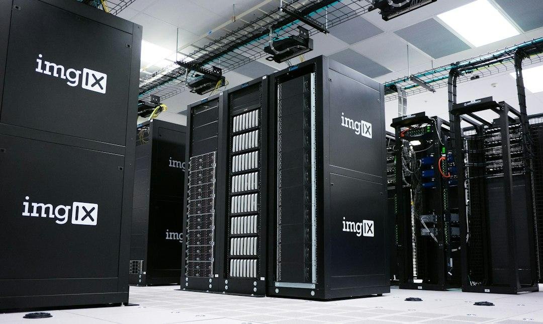 Data centre computing equipment illustrating downstream industries that depend on critical material supply chains