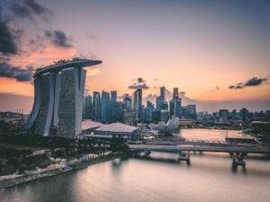 Singapore skyline featured image for Haryana and Chhattisgarh investment outreach at SING Forum 2026