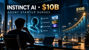 Instinct AI ten billion dollar valuation and agent startup growth