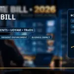 MSME Bill 2026 editorial banner about delayed payments Udyam and TReDS