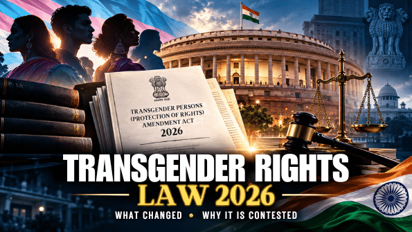 India Transgender Persons Protection of Rights Amendment Act 2026 explained with Parliament and legal context